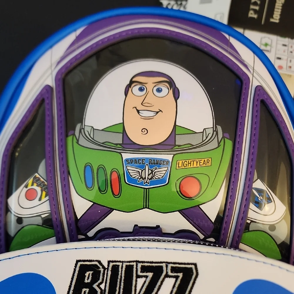 Loungefly Pixar Toy Story 30th Anniversary. Buzz Lightyear Glow In The Dark. NWT